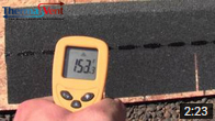 157 Degree Asphalt Shingle Test