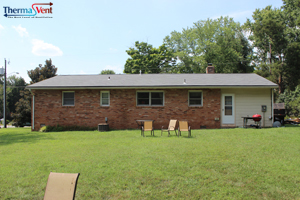 House with Asphalt Roof No Venting