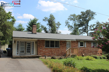 House with Asphalt with Therma Vent System