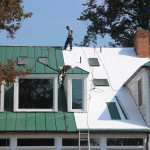 Therm Vent Evergreen Colonial Metal Roof