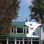 Therm Vent Evergreen Colonial Metal Roof