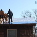 Therma Vent Evergreen Log Cabin Metal Roof