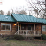 Therma Vent Evergreen Log Cabin Metal Roof