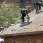 Therma Vent Evergreen Log Cabin Metal Roof