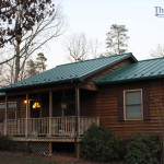 Therma Vent Evergreen Log Cabin Metal Roof