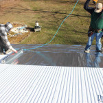 Therma Vent Evergreen Log Cabin Metal Roof